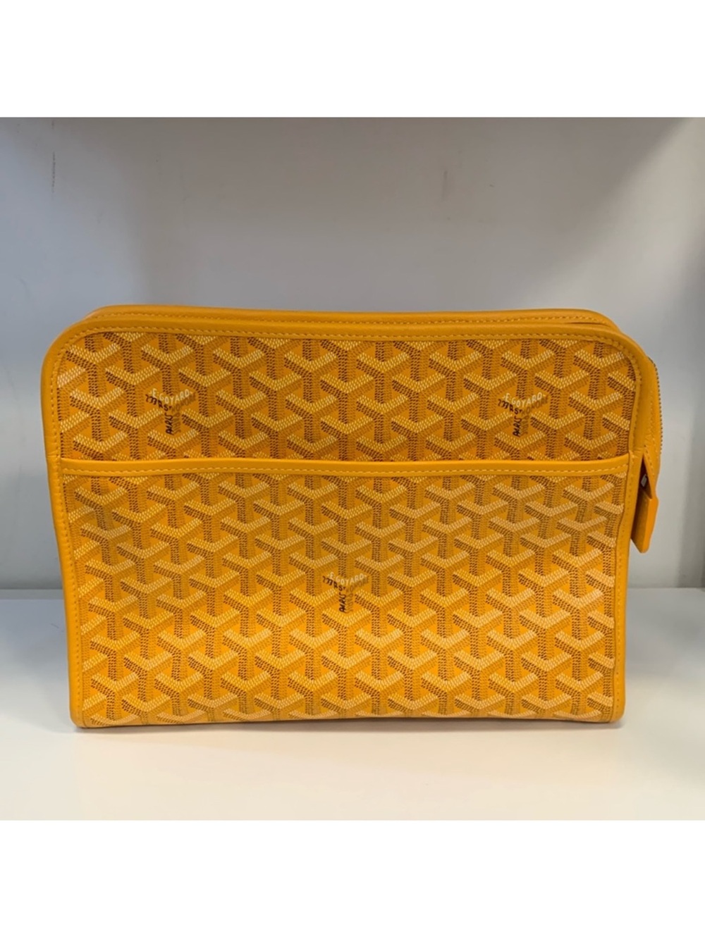 100% Authentic Goyard Yellow Geometric Pattern Bag . Amazing Condition !
